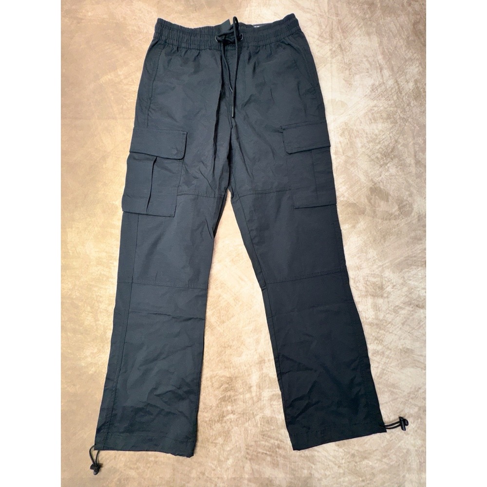 CSG Men's Everett CARGO PANTS Black Relaxed Fit Stretch NWT Size Small